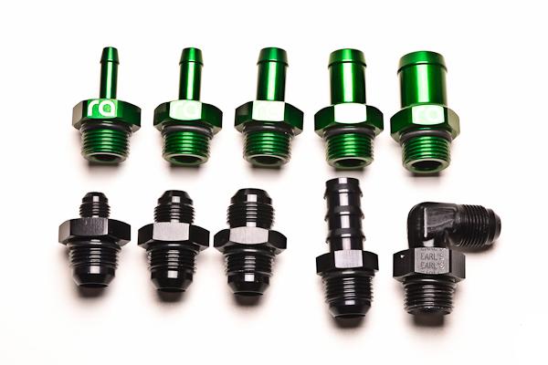 Radium Engineering 2-Piece Fuel Pump Clamp 60mm - Black W/ Logo