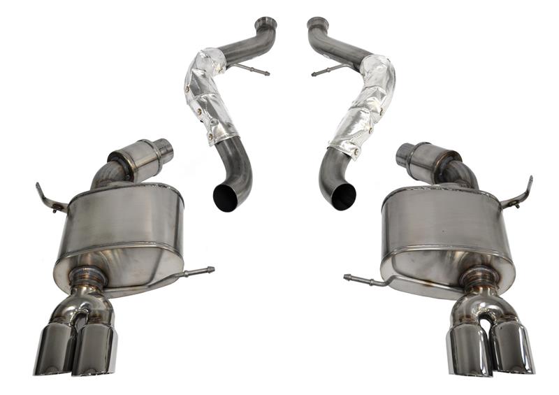 CORSA Performance Corsa 2008-2012 BMW M3 Convertible E93 Polished Sport Cat-Back Exhaust