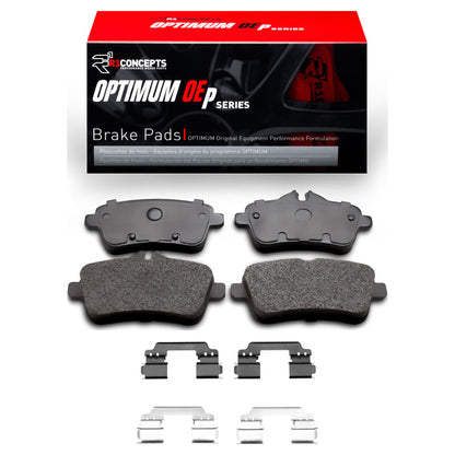 R1 Concepts R1 2012-2019 Mercedes-Benz GLE63 AMG Rear R1 Optimum OE Pads & Hardware Kit