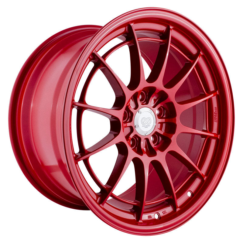 Enkei NT03+M 18x9.5 5x114.3 40mm Offset 72.6mm Bore - Competition Red Wheel (MOQ - 40)