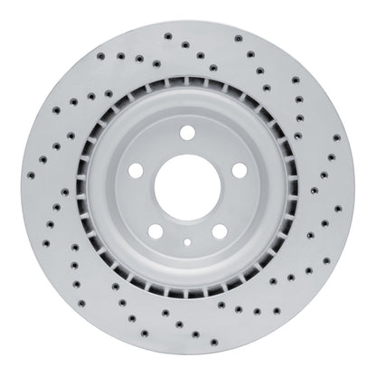 DFC 08-25 Audi S5 Rear Left Drilled Geoperformance Rotor