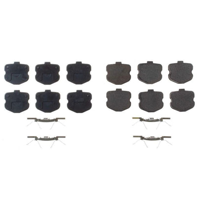 PowerStop Power Stop 06-13 Chevrolet Corvette Front Z17 Evolution Ceramic Brake Pads w/Hardware