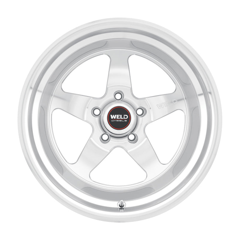 Weld Ventura 22x10.5 / 5x127 / ET13 BS6.25 Gloss SIL /MIL DIA 78.1
