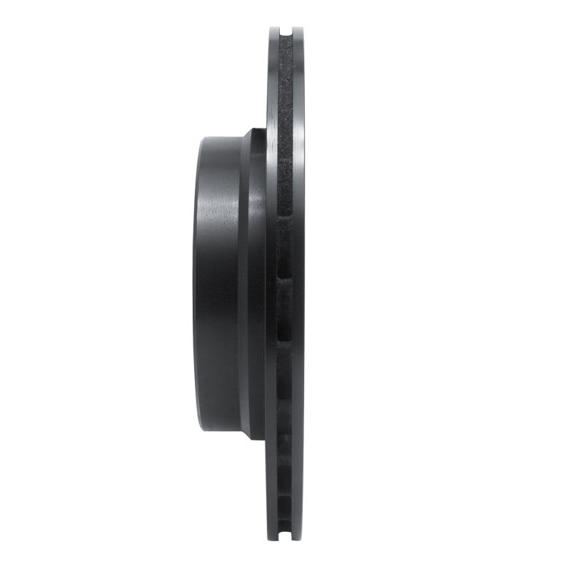 R1 Concepts R1 95-02 BMW M3 Rear Right Slotted Black Brake Rotor