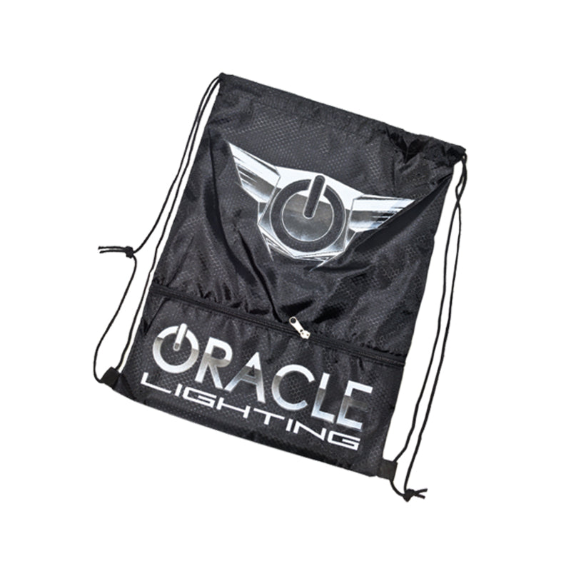 ORACLE Lighting Oracle Draw String Bag - Black/Silver