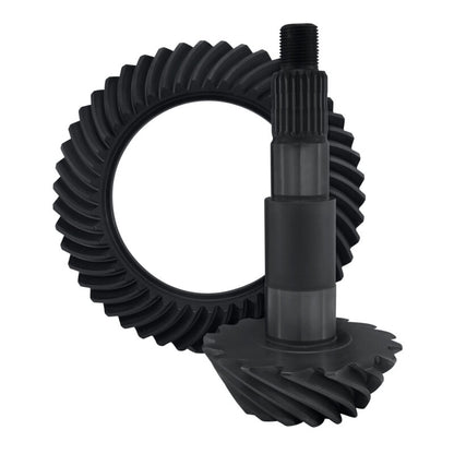 Yukon Gear & Axle Yukon Gear Ring & Pinion Gear Set For 08+ Nissan Titan Rear M226 / 4.56 Ratio (24 Spline Pinion)
