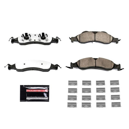 PowerStop Power Stop 07-09 Ford Expedition Front Z36 Truck & Tow Brake Pads w/Hardware