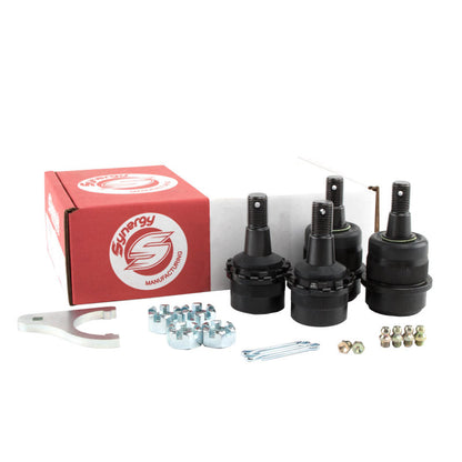 Synergy Mfg Synergy Jeep JK/WJ HD Non-Knurled Adjustable Ball Joint Kit