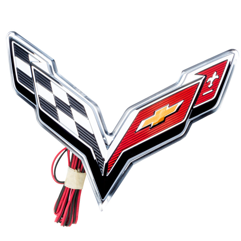 ORACLE Lighting Oracle Corvette C7 Rear Illuminated Emblem - UV/Purple
