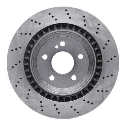 DFC 10-14 Mercedes-Benz CL550 Rear Drilled Brake Rotor