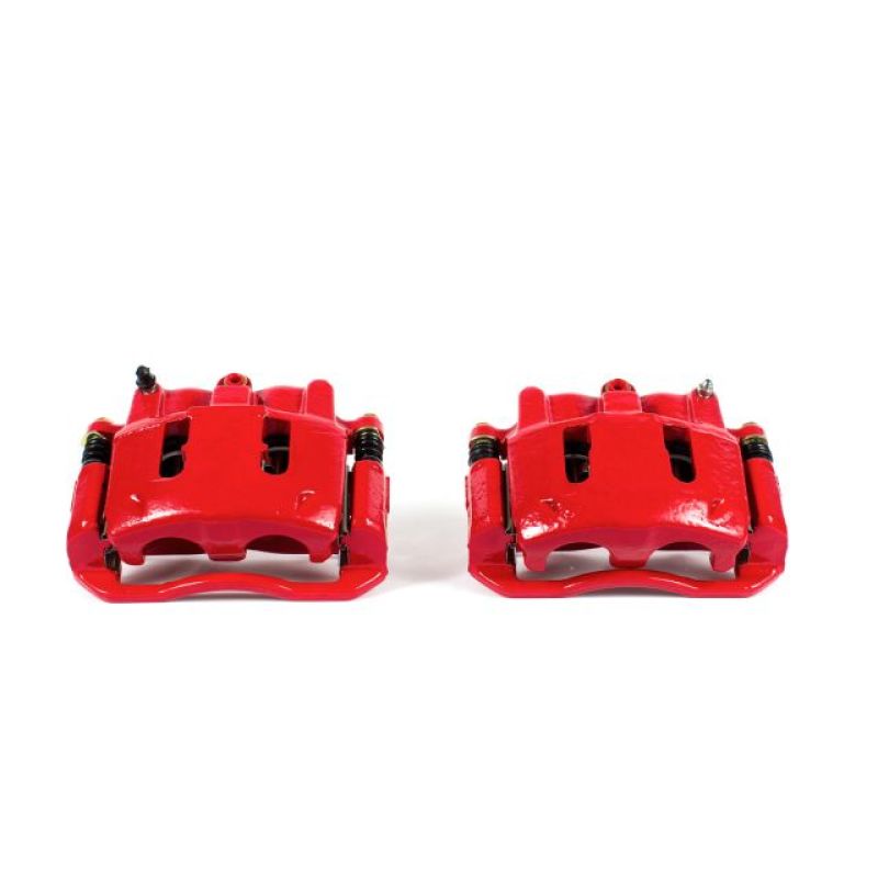 PowerStop Power Stop 95-02 Ford Ranger Front Red Calipers w/Brackets - Pair