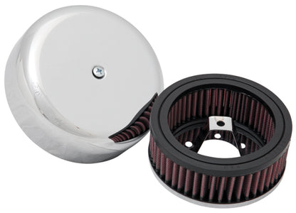 K&N Engineering K&N 4in ID / 5.25in OD / 2in H Custom Assembly Filter designed to fit Harley-Davidson Motorcycles