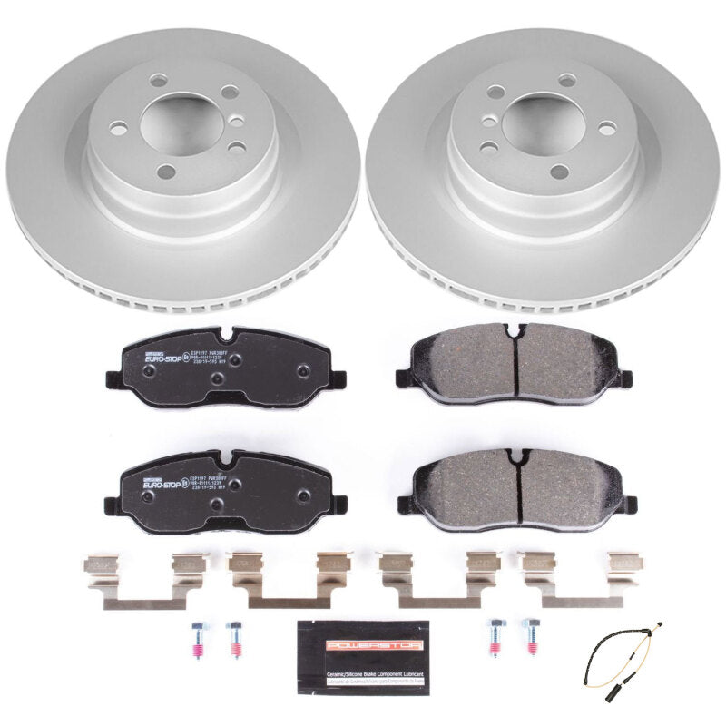 PowerStop Power Stop 06-09 Land Rover Range Rover Front Euro-Stop Brake Kit