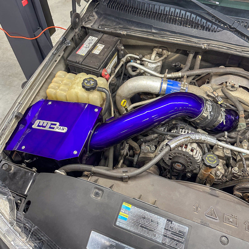Wehrli 01-04 Duramax LB7 4in High Flow Intake Horn - Candy Teal