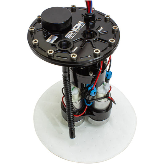 Snow Performance Snow Universal 15-20 Gal 9.72in Tank Depth Multi Pump Fuel Hat - Dual Pump
