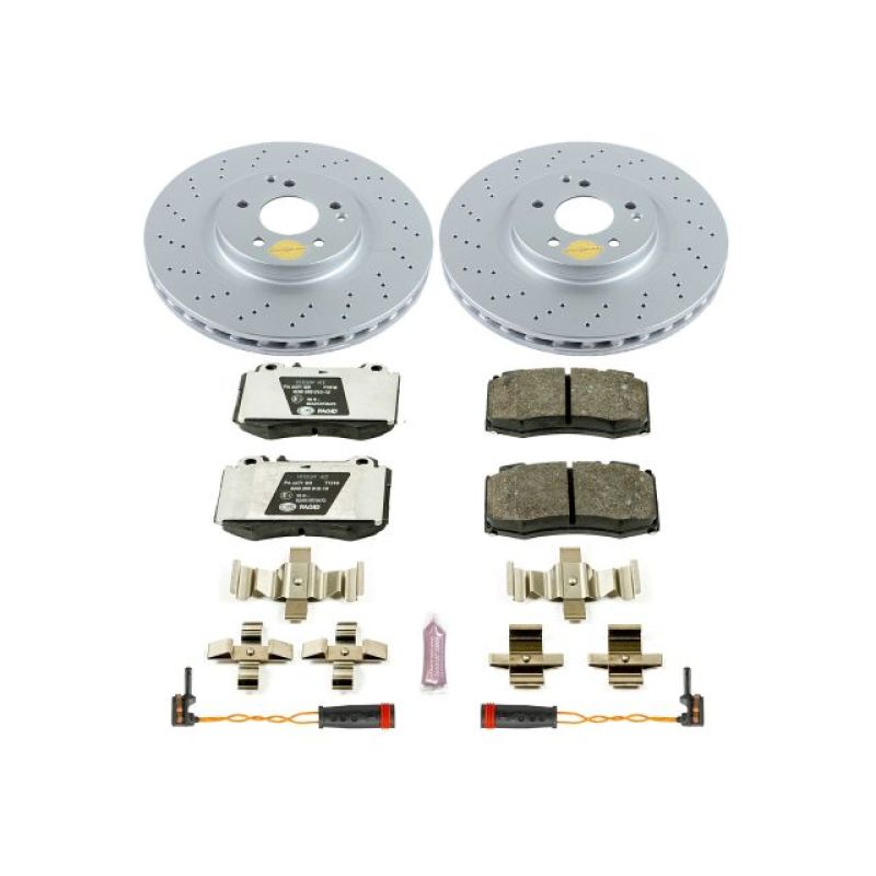 PowerStop Power Stop 2004 Mercedes-Benz C230 Front Euro-Stop Brake Kit