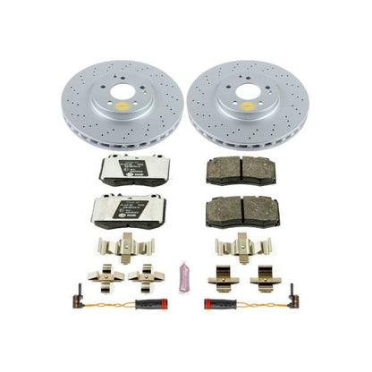 PowerStop Power Stop 2004 Mercedes-Benz C230 Front Euro-Stop Brake Kit