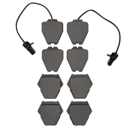 DFC 99-05 Audi A6 Quattro Front 5000 Advanced Low Metallic Brake Pads