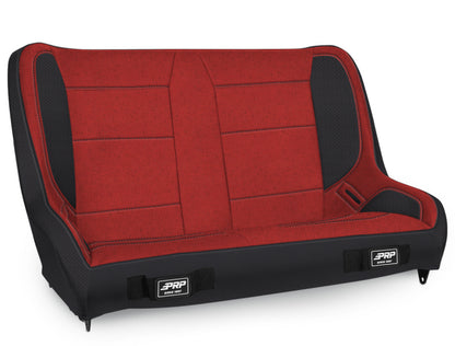 PRP Seats PRP Jeep Wrangler TJ/LJ/JK Elite Series Rear Bench- Red