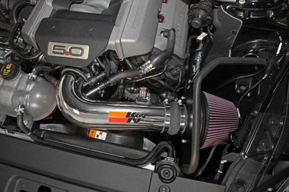 K&N Engineering K&N 2015 Ford Mustang GT 5.0L V8 Typhoon Intake Kit