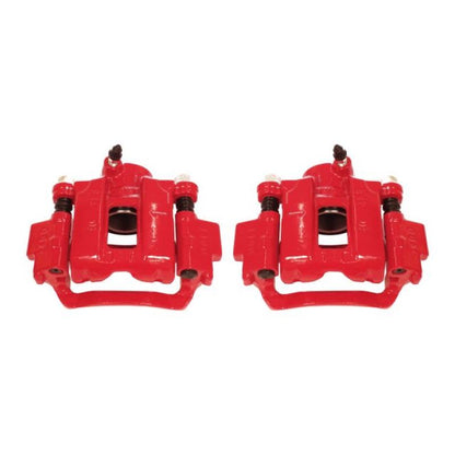 PowerStop Power Stop 10-18 Lexus GX460 Rear Red Calipers w/Brackets - Pair
