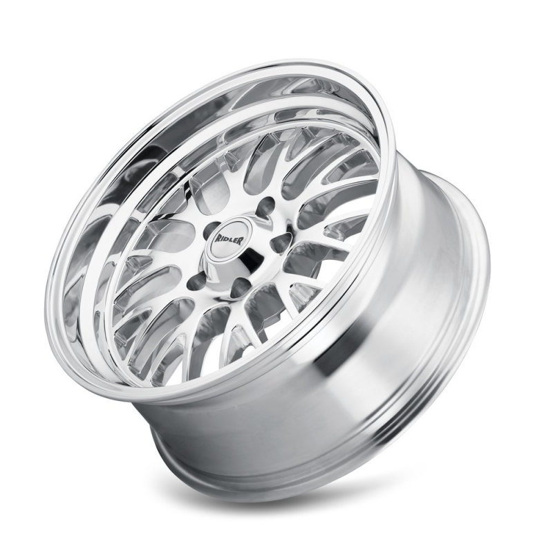 Ridler Wheels Ridler 607 20x10 / 5x120.65 BP / 0mm Offset / 83.82mm Hub Polished Wheel