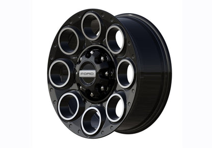 Ford Racing 05-22 Super Duty 20in Black w/Machined Face Wheel Kit