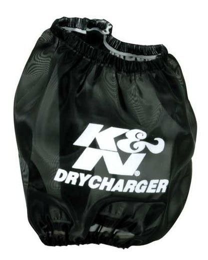 K&N Engineering K&N Drycharger Air Filter Wrap-Round Tapered Black 4.75in Base ID x 4.5in Top ID x 4.75in H