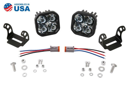 Diode Dynamics SS3 Max ABL - White SAE Fog Standard (Pair)