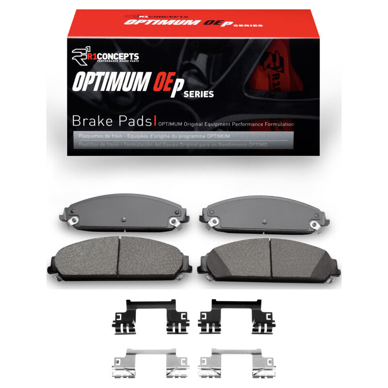 R1 Concepts R1 05-23 Chrysler 300 Front Optimum OE Brake Pads & Hardware Kit