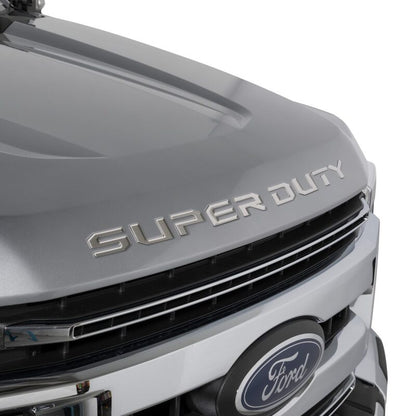 Putco 17-20 Ford SUPERDUTY Letters (Stamped/Stainless Steel) Hood/Front