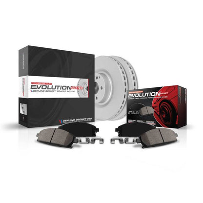 PowerStop Power Stop 19-22 Volvo XC40 Rear Z23 Coated Brake Kit
