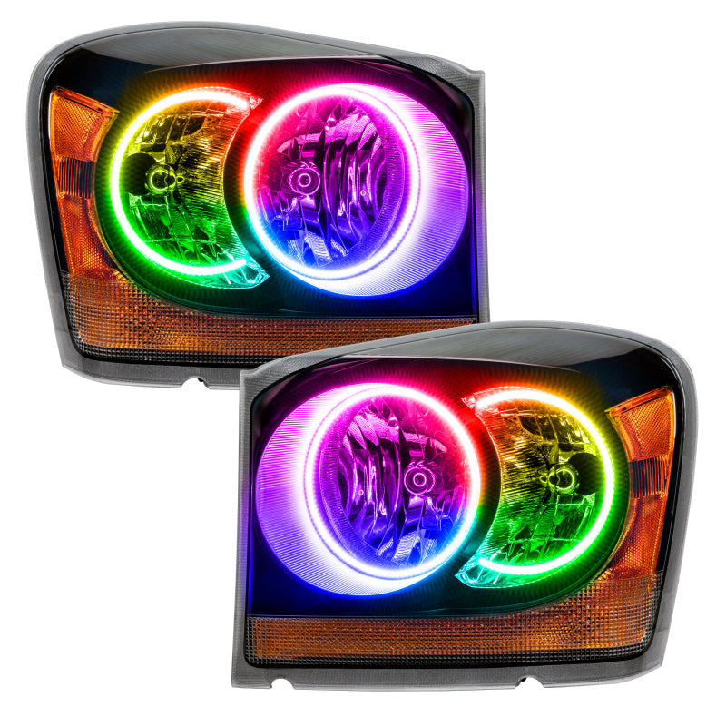 ORACLE Lighting Oracle 04-06 Dodge Durango SMD HL - Black - ColorSHIFT w/o Controller