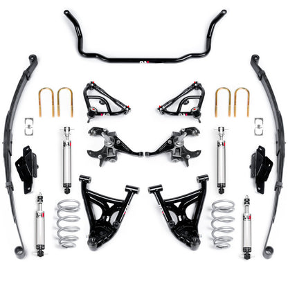 QA1 82-03 Chevy S10 2WD Handling Kit (2-4in/5in Drop) - Level 2