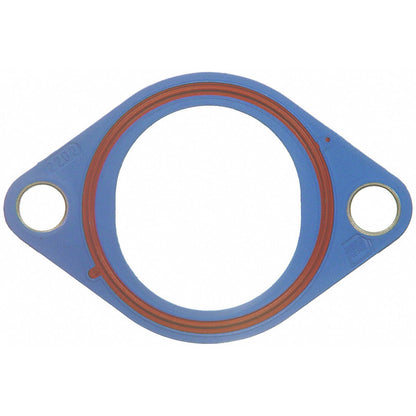 Fel-Pro Engine Coolant Outlet Gasket w/ Molded Rubber Sealing Bead - 0.125in Thickness