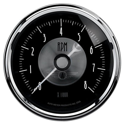 Autometer Prestige Series 52mm 100-250 Deg F Short Sweep Electronic Water Temperature Gauge
