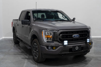 Diode Dynamics 21-22 Ford F-150 SS5 Bumper LED Pod Light Kit Sport - White Driving