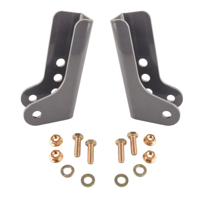 Synergy Mfg Synergy 2018+ Jeep Wrangler JL/JLU Rear Lower Shock Relocation Brackets