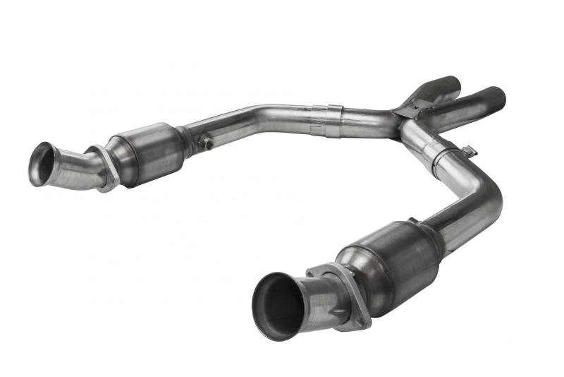 Kooks Headers Kooks 05-10 Ford Mustang GT Shelby GT Bullitt 1-5/8 x 2-1/2 (3V) Header & Green Catted X-Pipe Kit