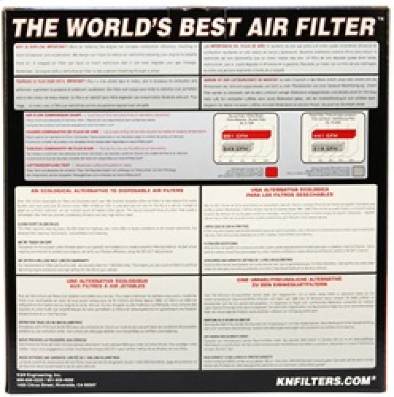 K&N Engineering K&N Replacement Air Filter GM CARS AND TRUCKS,V6,V8,1969-92