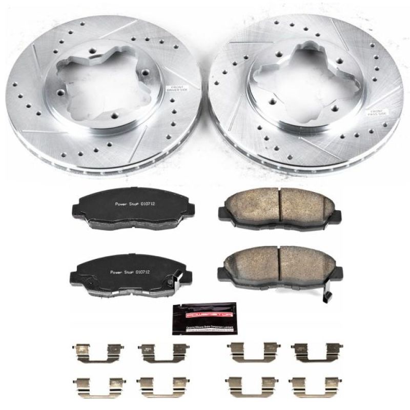 PowerStop Power Stop 1997 Acura CL Front Z23 Evolution Sport Brake Kit