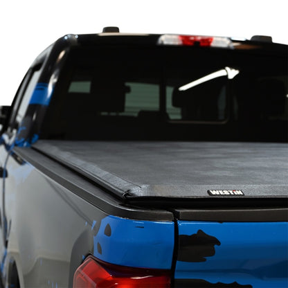 Westin 17-24 Ford F-250/350 Super Duty 6.75ft. Bed Soft Roll Tonneau Cover - Black