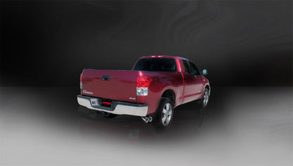 CORSA Performance Corsa 2007-2008 Toyota Tundra Double Cab/Crew Max 5.7L V8 Polished Sport Cat-Back Exhaust