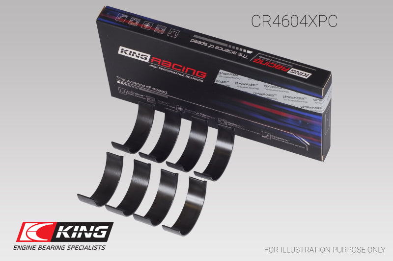 King Engine Bearings King Ford 2.3L Duratec Mazda L3-VDT MZR Turbo (Size 0.05) pMaxLote Connecting Rod Bearing Set