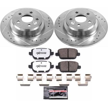 PowerStop Power Stop 07-11 Volvo S80 Rear Z36 Truck & Tow Brake Kit