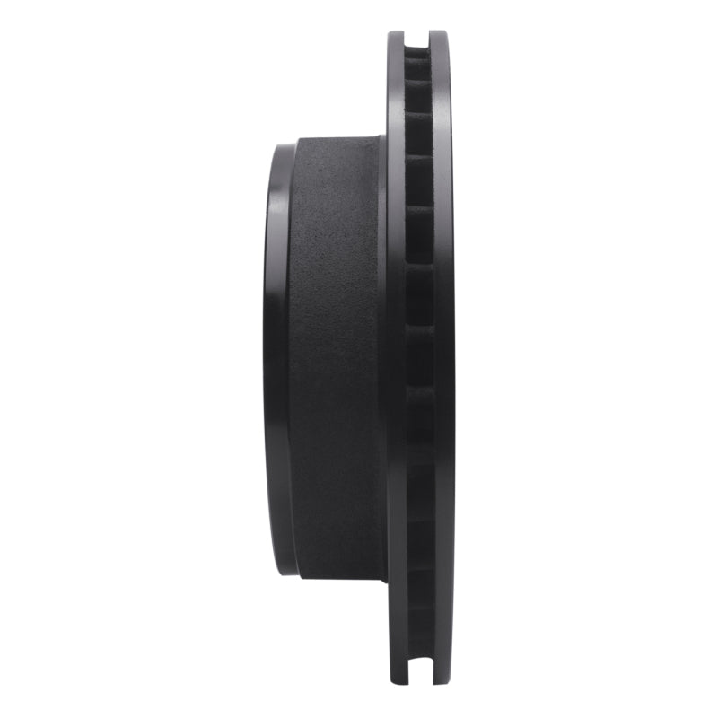 R1 Concepts R1 99-25 Chevrolet Express 3500 Rear Right Drilled & Slotted Black Brake Rotor