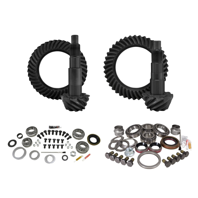 Yukon Gear & Axle Yukon Gear & Install Kit Package For Jeep JK Rubicon in a 4.56 Ratio