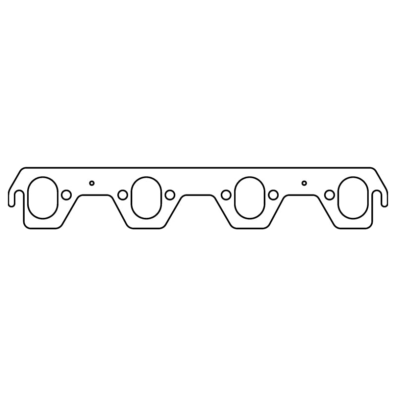 Cometic Gasket Cometic Ford Windsor V8 .043in Copper Exhaust Manifold Gasket Set - 1.750in x 1.270in Oval Port