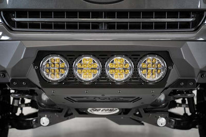 Addictive Desert Designs 18-20 Ford F-150 Bomber Front Bumper w/ 4 Rigid 360 6IN Mounts