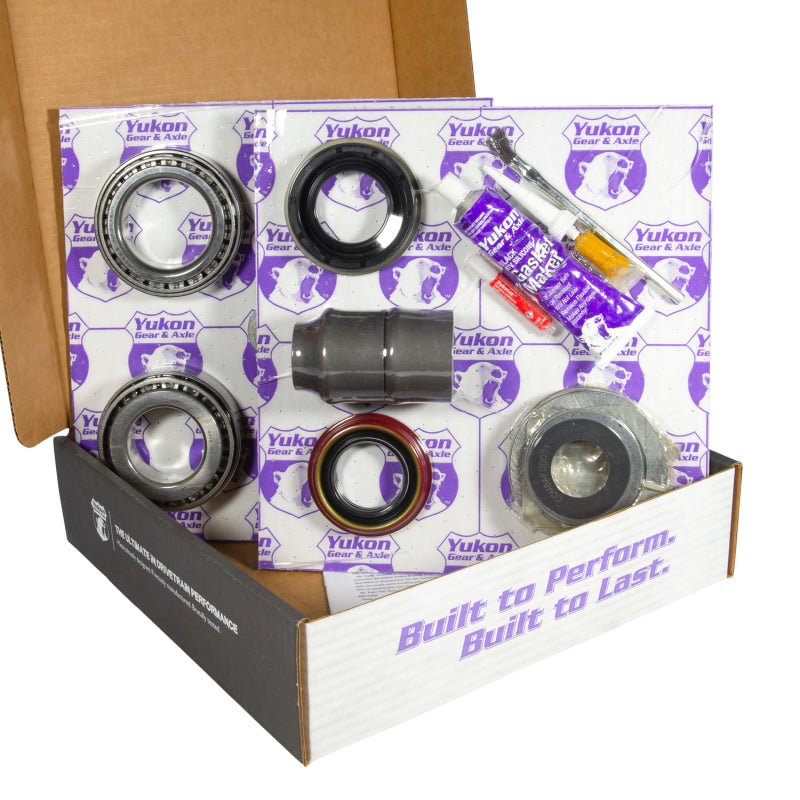 Yukon Gear & Axle Yukon Gear 9.75in Ford 3.73 Rear Ring & Pinion Install Kit 34 Spline Positraction Axle Bearings